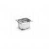 Tava gastronorm GN 1/6 din inox 18/10, 176x162xH100 mm Revolution  rezistenta la temperaturi -40° pana la 300°C