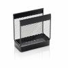 Suport servetele metalic negru 13,3 x 6,7 x 14 cm