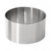 Forma rotunda inox 10x4.5 cm