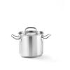 Oala inalta cu capac, 5 lt, Ø20 x (H)16 cm, inox 18/10, Kitchen Line, potrivita si pentru uz profesional