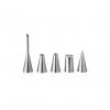 Set 5 varfuri pentru decorare patiserie, inox