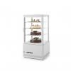 Vitrina rece pt prezentare, alba, 68 lt, interval temp 0-12 gr C, 170 W, 3 rafturi reglabile pe inaltime, ARKTIC , 452x406x(H)891 mm