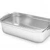 Tava Gastronorm cu manere GN 1/1, adancime 65 mm, 9 litri, inox