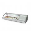 Vitrina sushi, 63 lt, pt 5 tavi GN1/3,  interval temp 0-12 gr C, 160 W, geamuri glisante, corp inox, ARKTIC , 1307x450x(H)330 mm