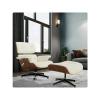 Fotoliu clasic lounge EAMES cu taburet