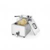 Friteuza electrica, Mastercook, robinet scurgere, 8 lt, 3500 W, 515x300x(H)345 mm