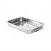 Tava cuptor din inox, 38,5x27,5x6 cm, inox calitate superioara