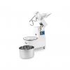 Mixer profesional spirala cu vas detasabil 2 viteze echipat cu roti pivotante vas, capac si spirala din inox 18/10 10 litri 370 W 385x670x(H)675 mm