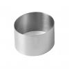 Inel decorare pentru patiserie si plating, 70x45 mm, inox