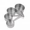 Set 4 masuri inox, 60-80-125-235 ml