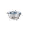 Chafing dish electric rotund, 6.8 lt, termostat 0-100 gr C, 1000W, diam. 40x(H)25 cm, Model Savoi