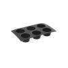 Forma copt din silicon pentru 6 briose / muffins cu diametrul 69x(H)40 mm, 325 × 176 mm