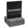 Semn "Reserved" din lemn