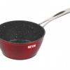 Cratita non-stick 16 cm - si pentru inductie, cu maner, culoare rosie