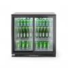 Vitrina frigorifica de prezentare usi glisante interval temp. 2/10?C, 220 W, corp inox, ARKTIC , 900x500x(H)900 mm 228 Litri