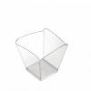 Set 25 buc boluri transparente Onda, finger food, 95 cc