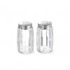 Set 2 x Solnita sare si piper 40x(H)70 mm, capac inox, 40x(H)70 mm